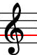 G clef sign